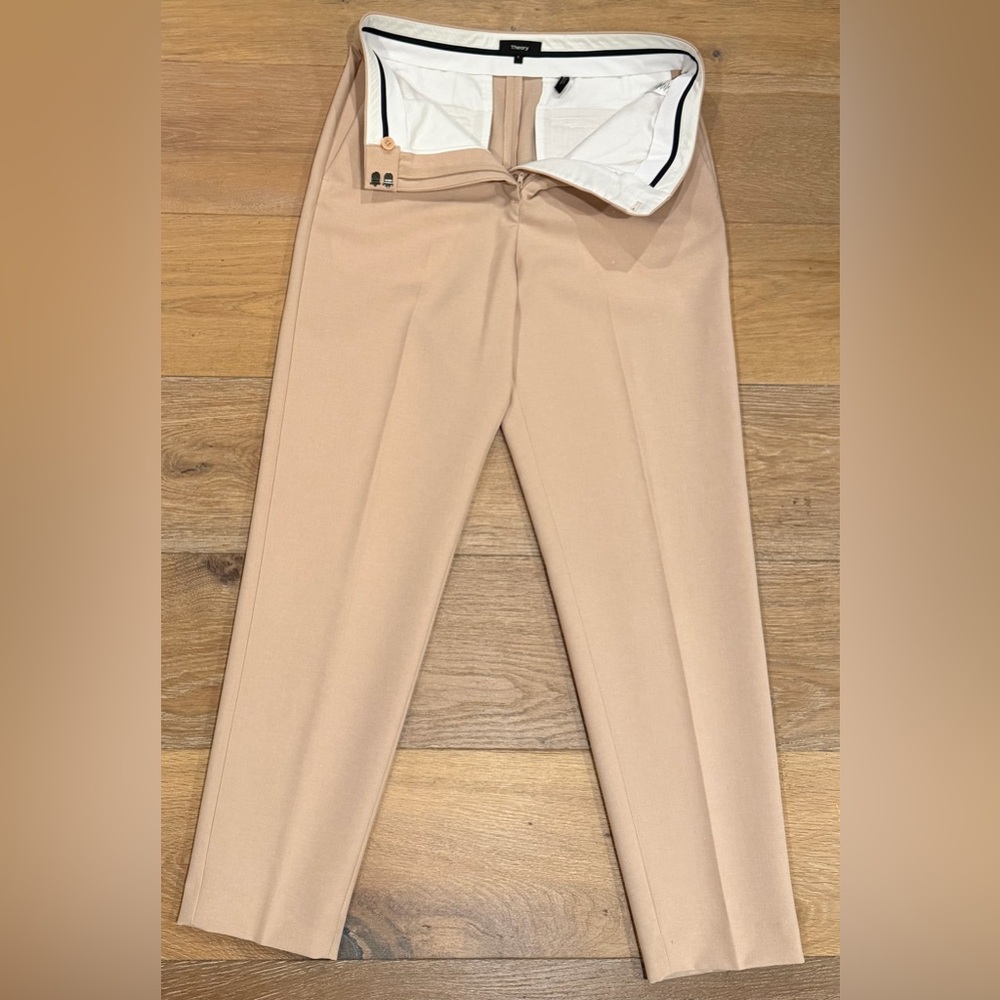 THEORY City Pant Prospective Light Women's Size 6 - Picture 10 of 15